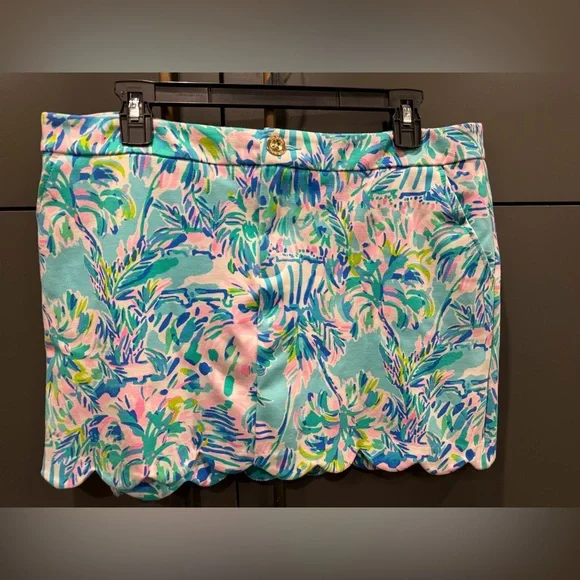 Lilly Pulitzer Colette Knit Skort Cabana Cocktail Size 10 - Picture 2 of 4